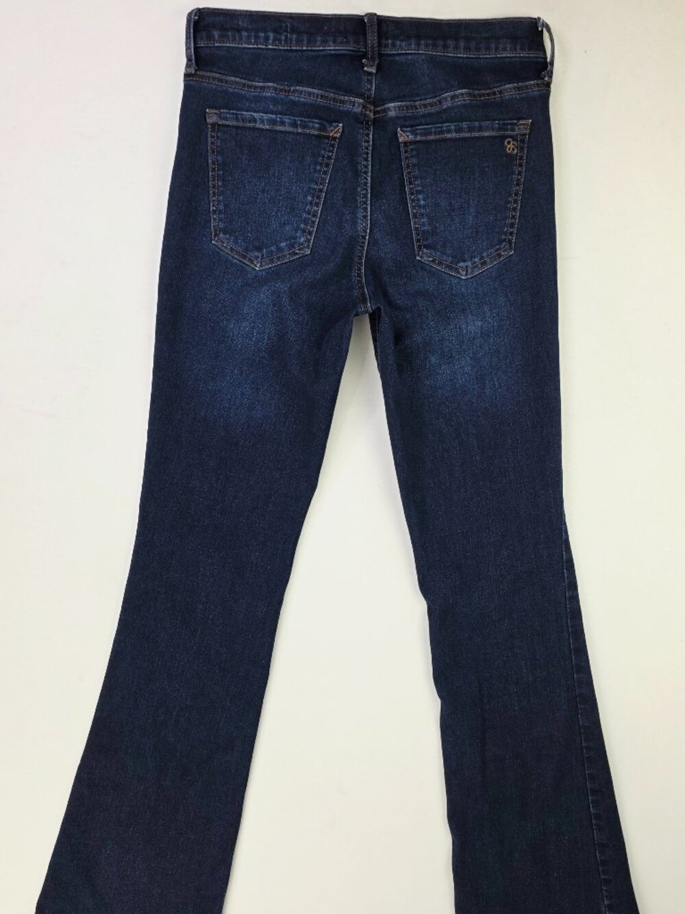 Jessica Simpson Mid Rise Boot Women 27X33 Size 4/27 Blue Denim Pocket Logo Jeans